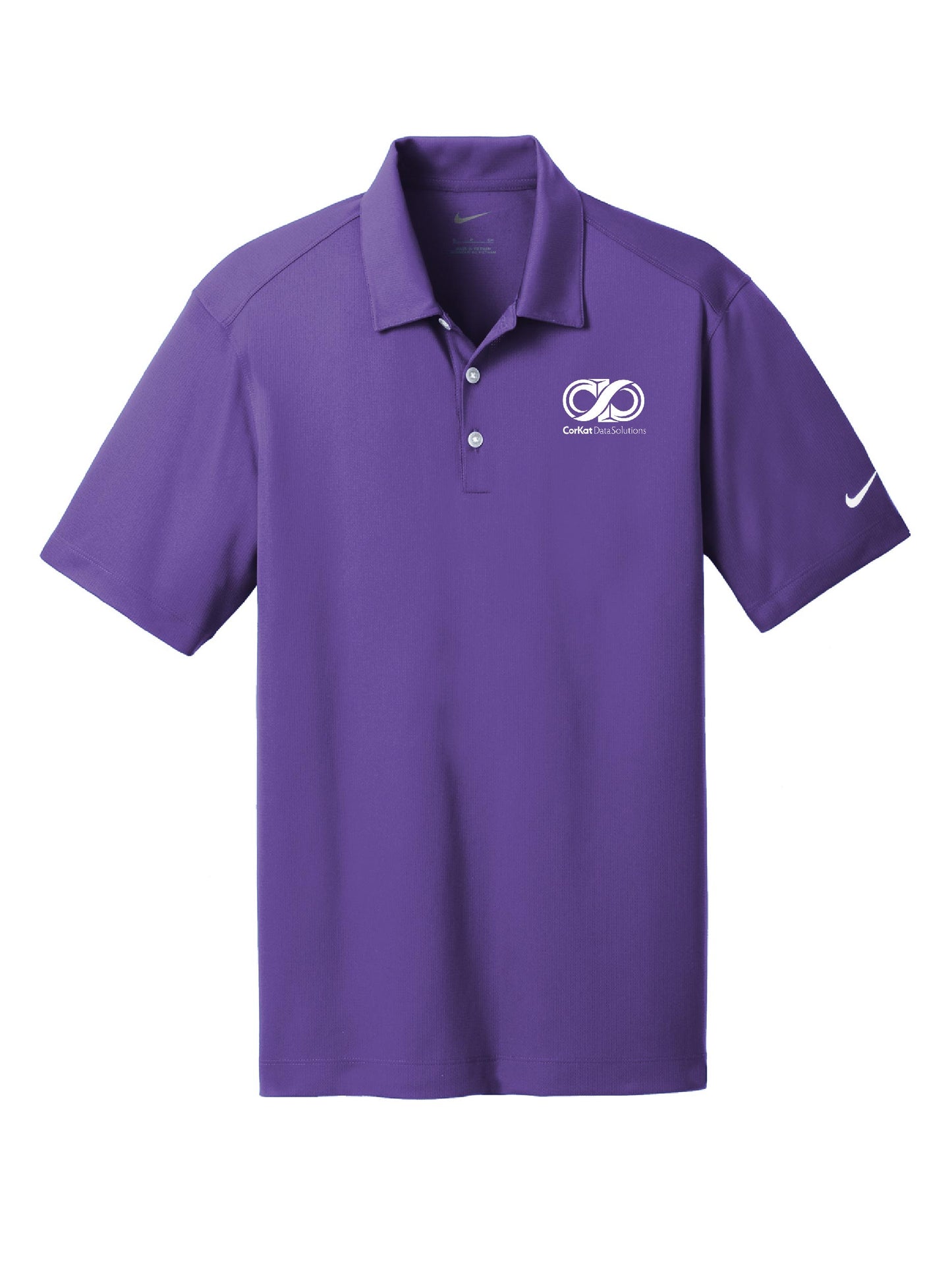 CK201. Nike Dri-FIT Vertical Mesh Polo