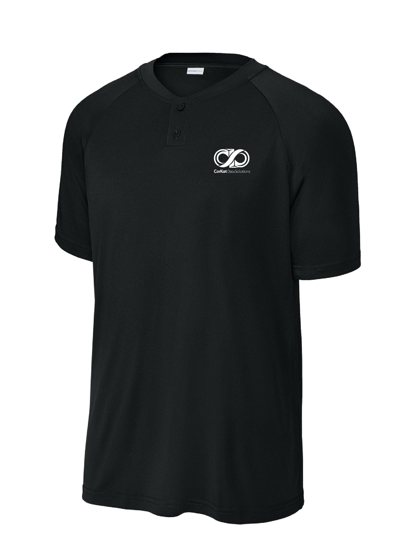 CK202. Sport-Tek® PosiCharge® Competitor™ 2-Button Henley