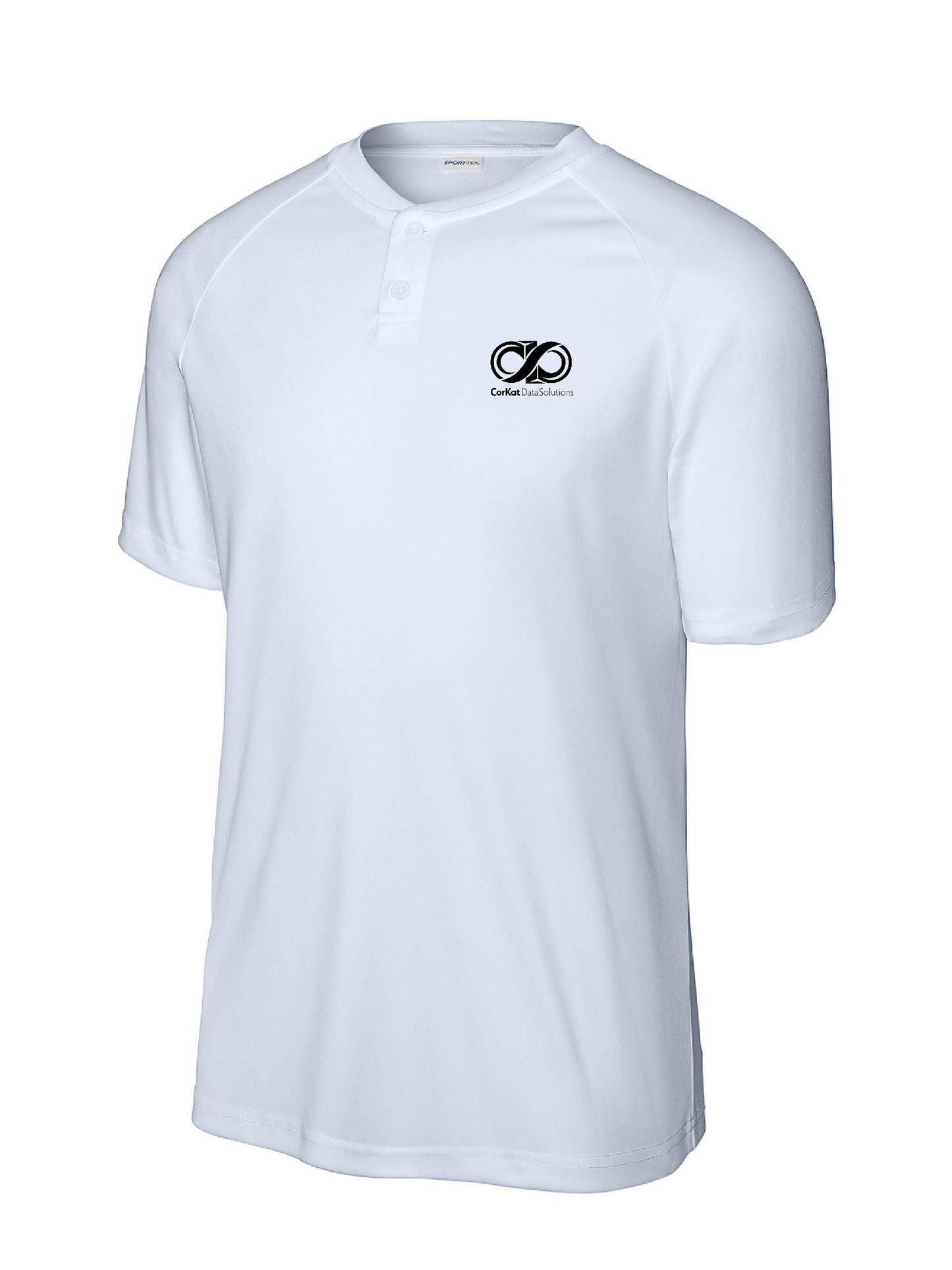 CK202. Sport-Tek® PosiCharge® Competitor™ 2-Button Henley