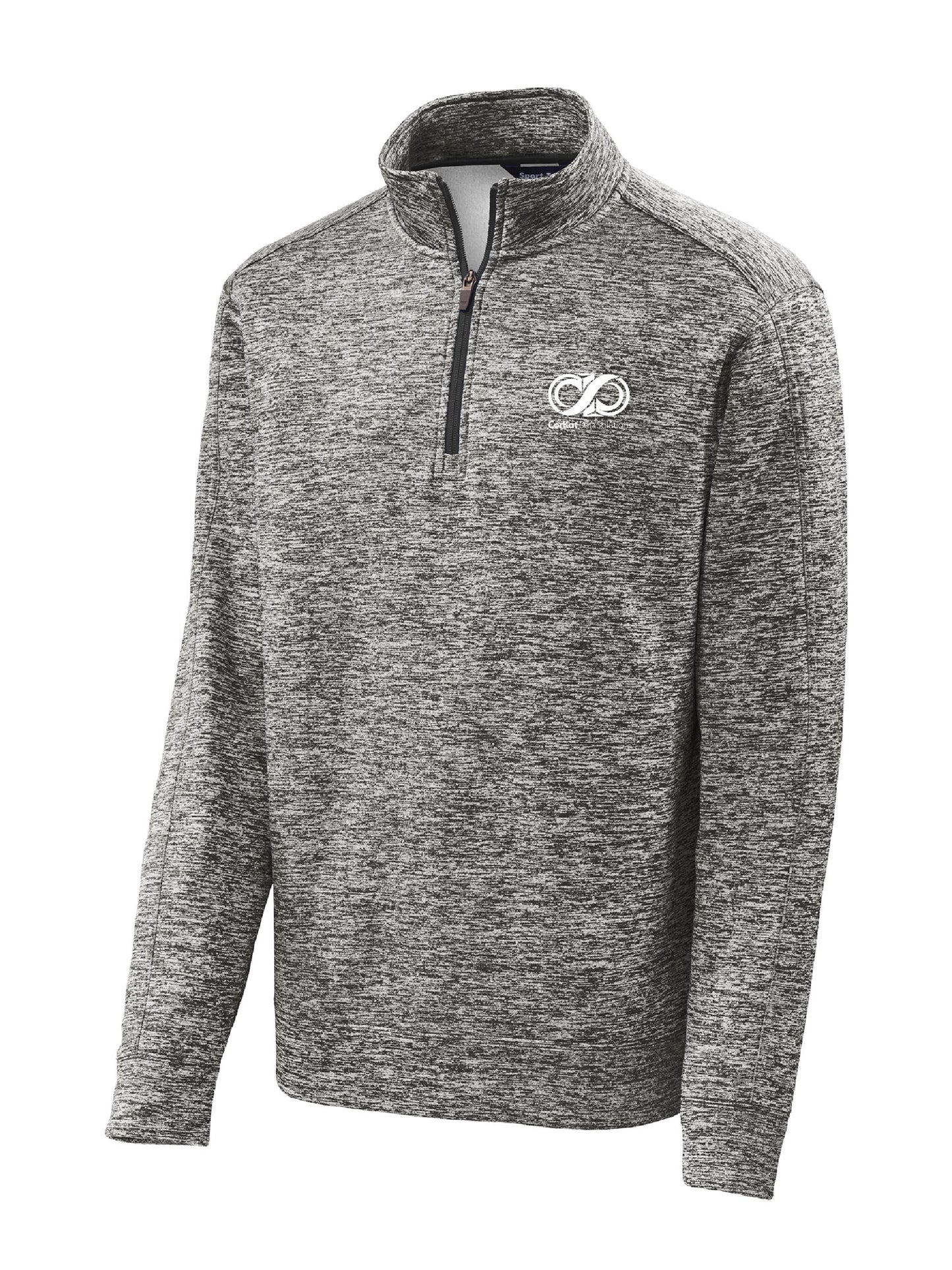 CK208. Sport-Tek® PosiCharge® Electric Heather Fleece 1/4-Zip Pullover