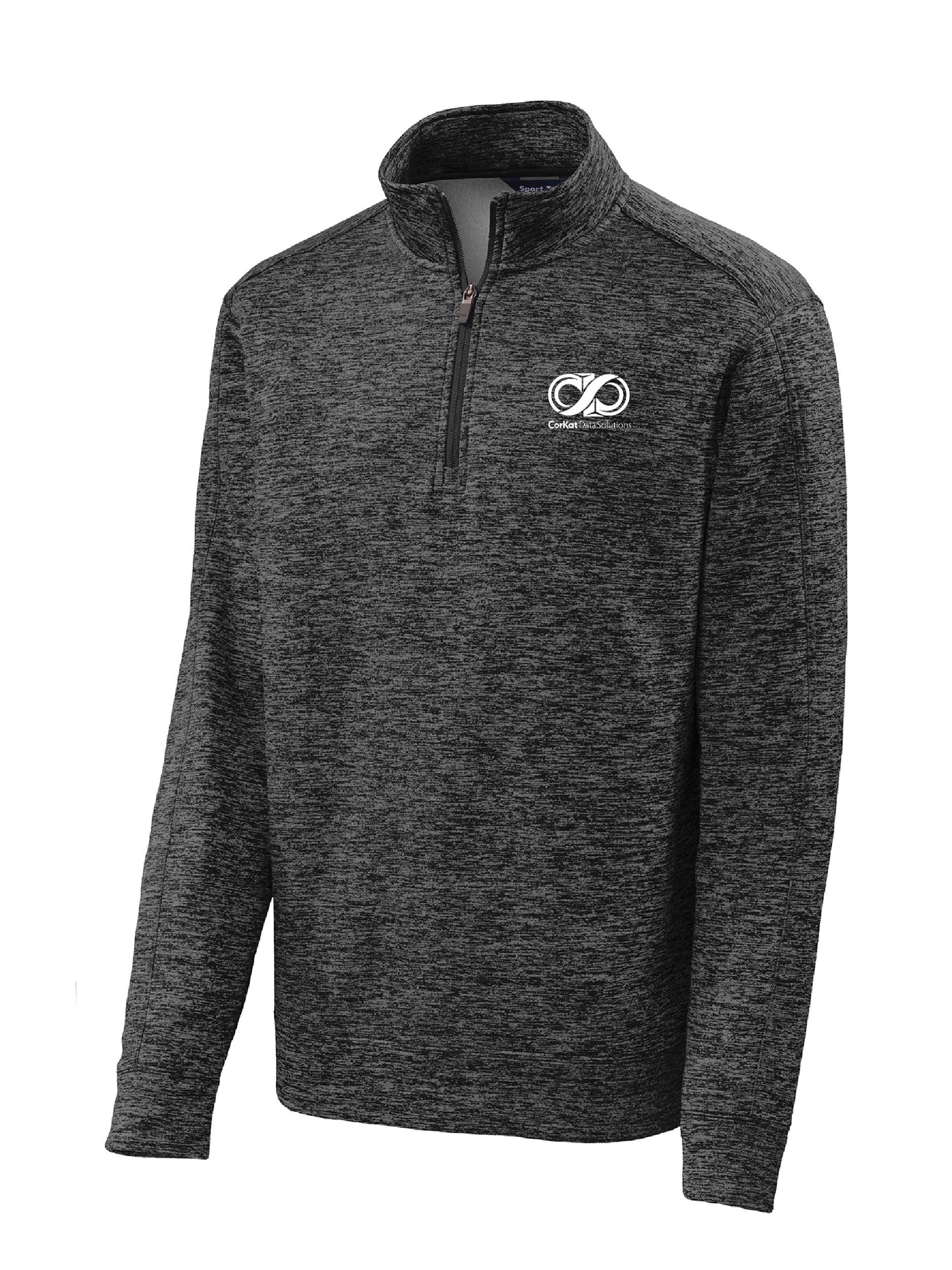 CK208. Sport-Tek® PosiCharge® Electric Heather Fleece 1/4-Zip Pullover