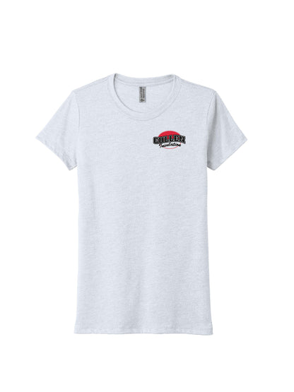 CIN101. Next Level Apparel® Women’s Tri-Blend Tee