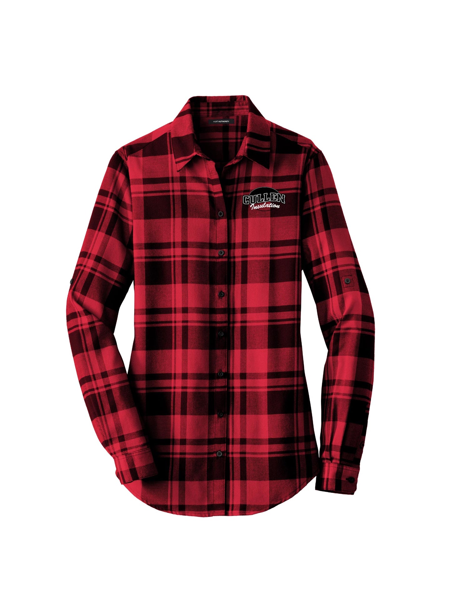 CIN102. Port Authority® Women's Plaid Flannel Tunic