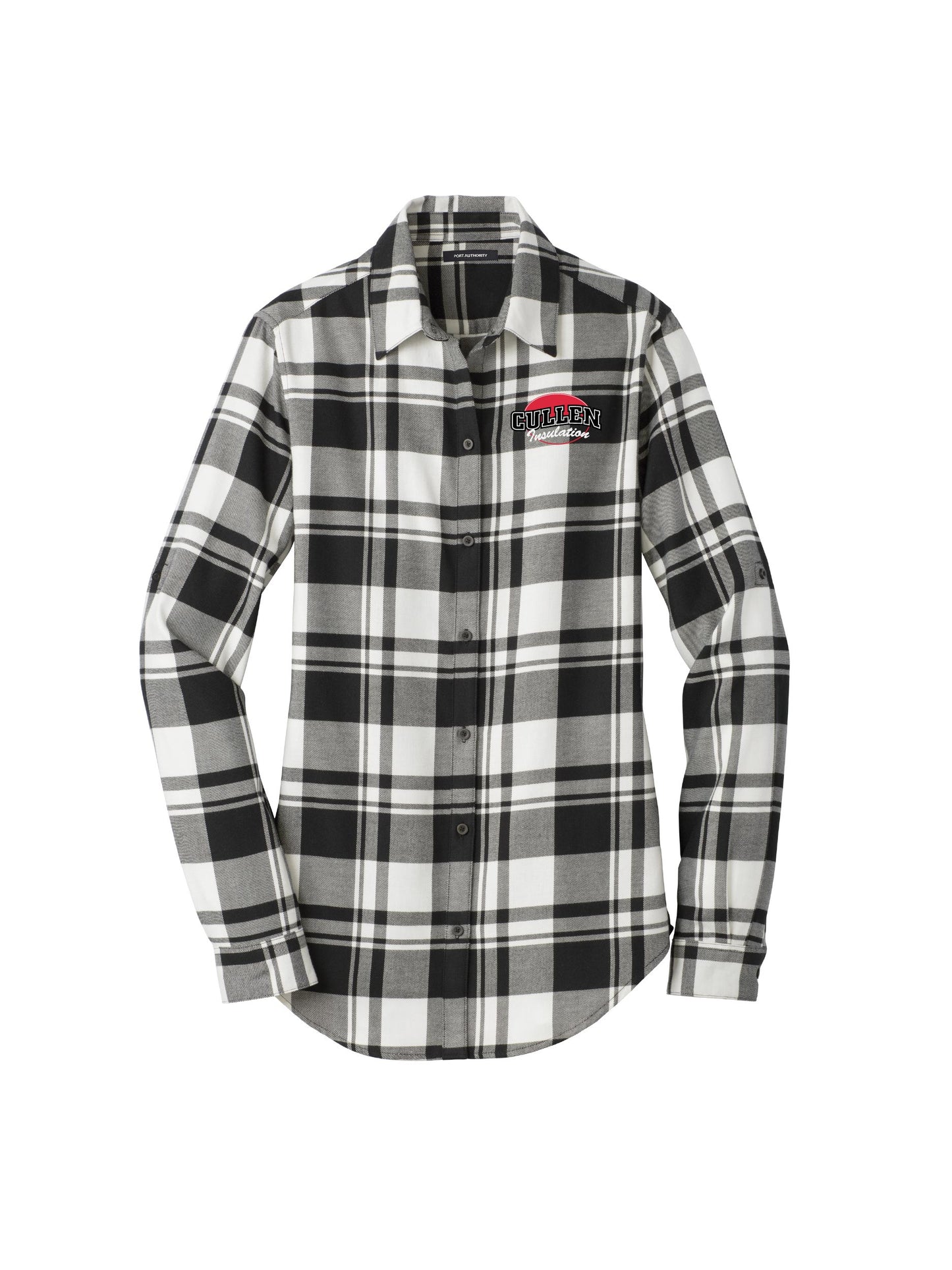 CIN102. Port Authority® Women's Plaid Flannel Tunic