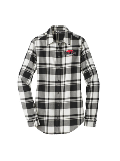 CIN102. Port Authority® Women's Plaid Flannel Tunic