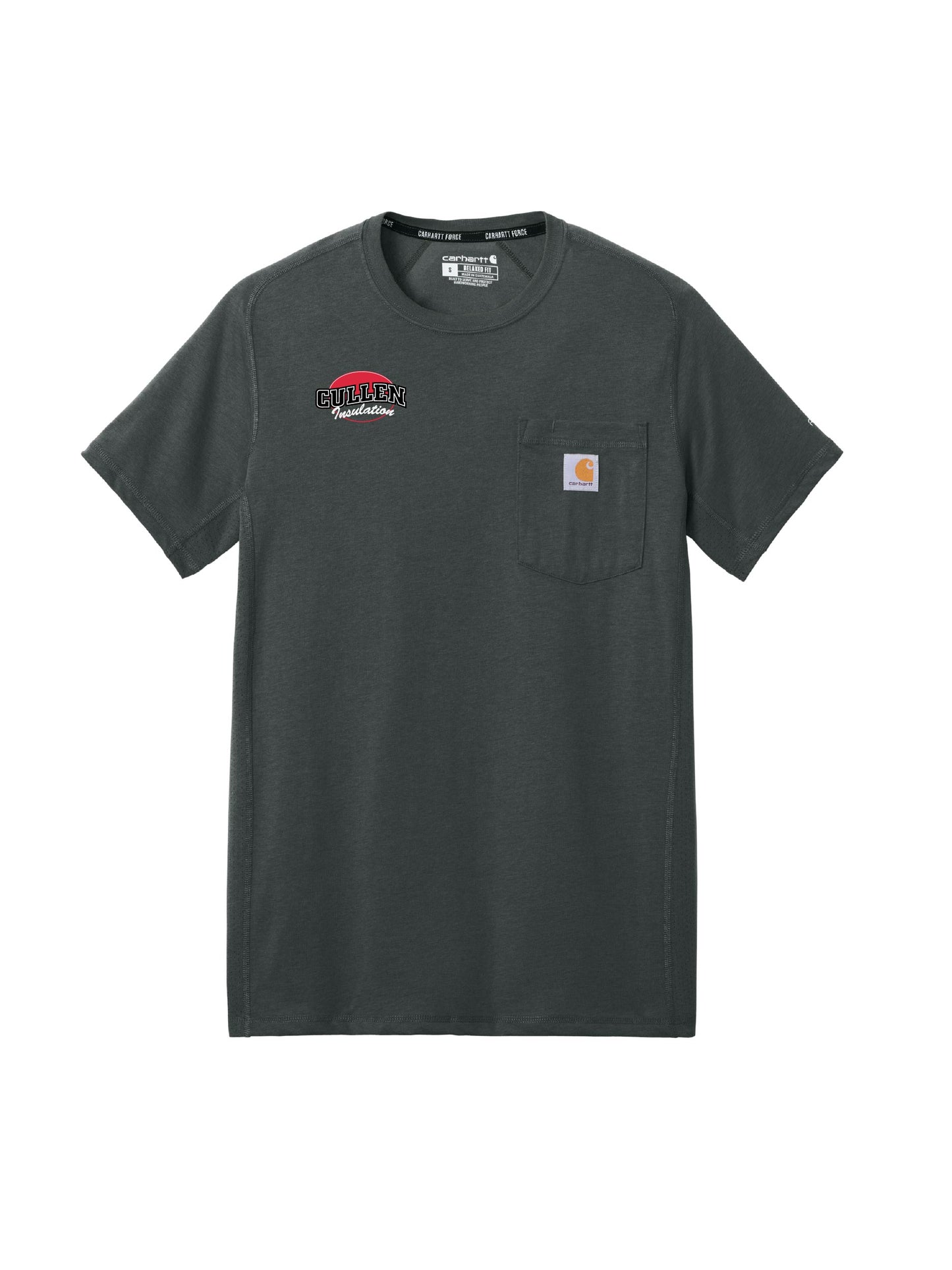 CIN209. Carhartt Force® Short Sleeve Pocket T-Shirt