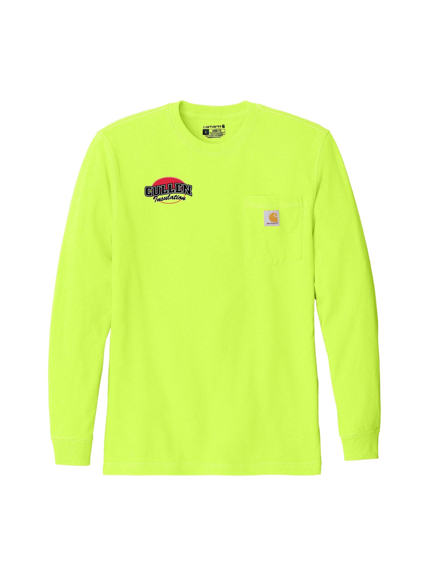CIN210. Carhartt® Workwear Pocket Long Sleeve T-Shirt
