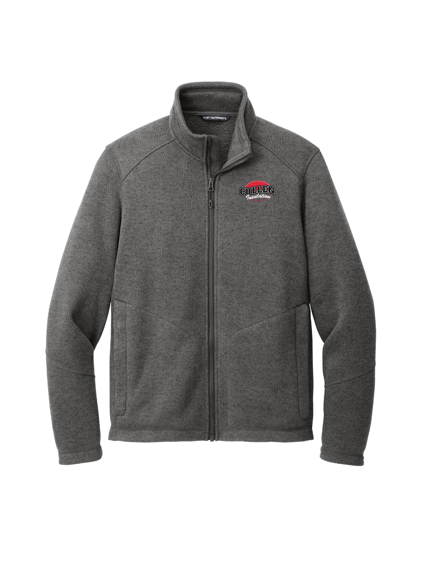 CIN218. Port Authority® Arc Sweater Fleece Jacket