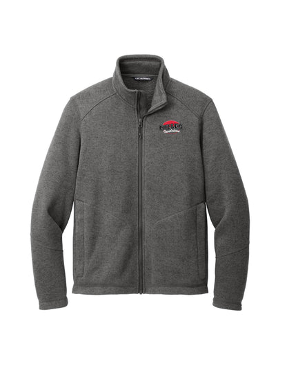 CIN218. Port Authority® Arc Sweater Fleece Jacket