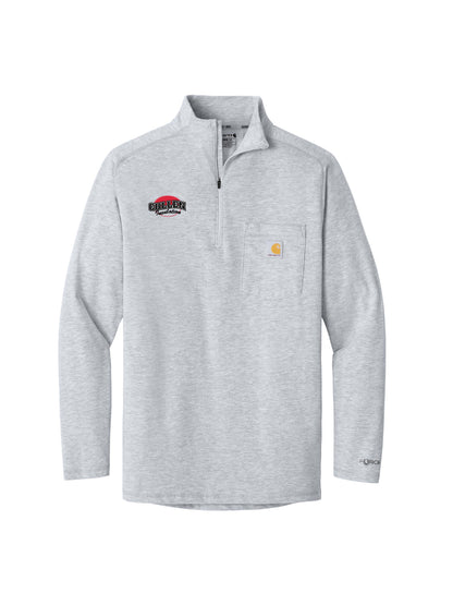 CIN220. Carhartt Force® 1/4-Zip Long Sleeve T-Shirt