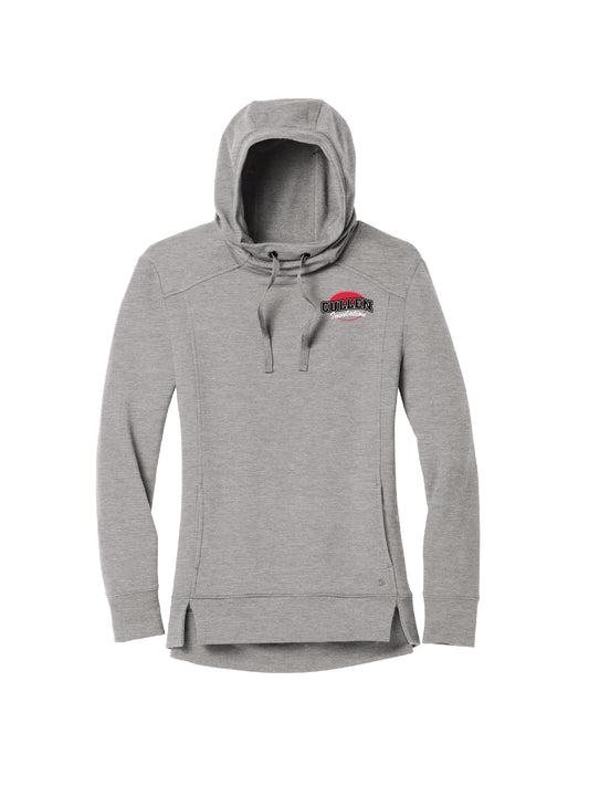 CIN104. OGIO® Women's Luuma Pullover Fleece Hoodie