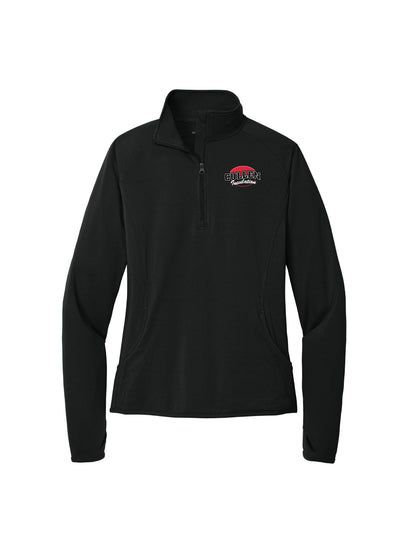 CIN110. Sport-Tek® Women's Sport-Wick® Stretch 1/4-Zip Pullover