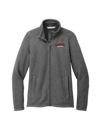 CIN111. Port Authority® Women's Arc Sweater Fleece Jacket
