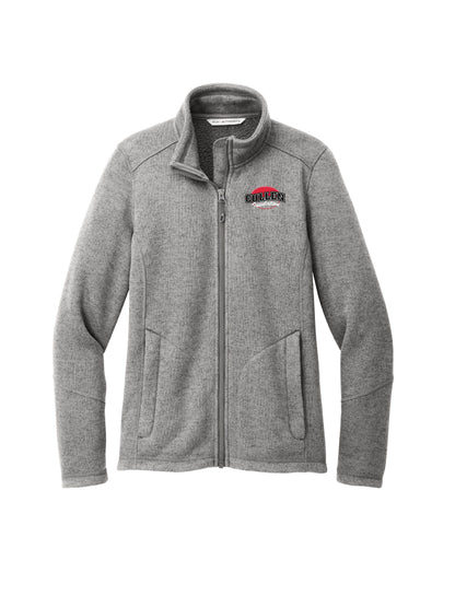 CIN111. Port Authority® Women's Arc Sweater Fleece Jacket