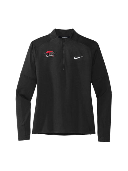 CIN112. Nike Women's Dri-FIT Element 1/2-Zip Top
