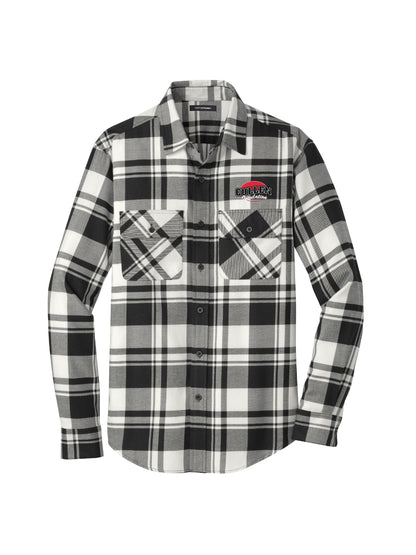 CIN204. Port Authority® Plaid Flannel Shirt