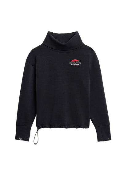 CIN105. Women's Comfort Zone Super Soft Modal Blend Funnel Neck