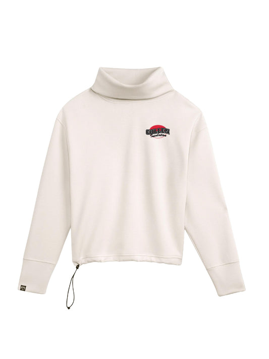 CIN105. Women's Comfort Zone Super Soft Modal Blend Funnel Neck