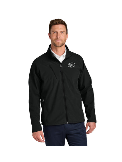 CG314. Port Authority® Textured Soft Shell Jacket