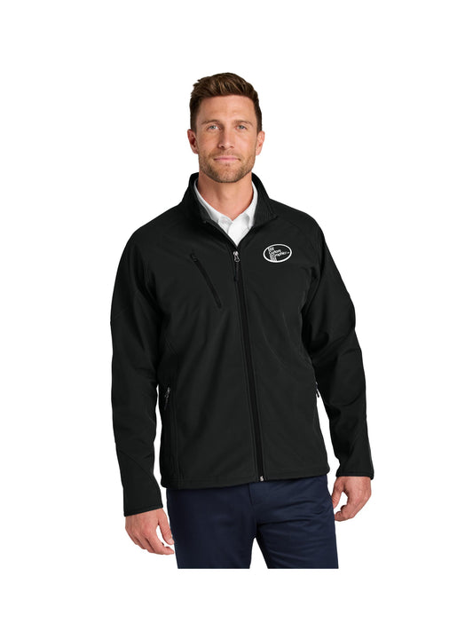 CG314. Port Authority® Textured Soft Shell Jacket