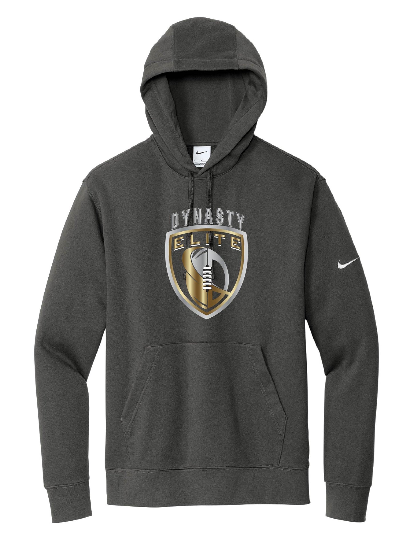 DE104. Nike Club Fleece Sleeve Swoosh Pullover