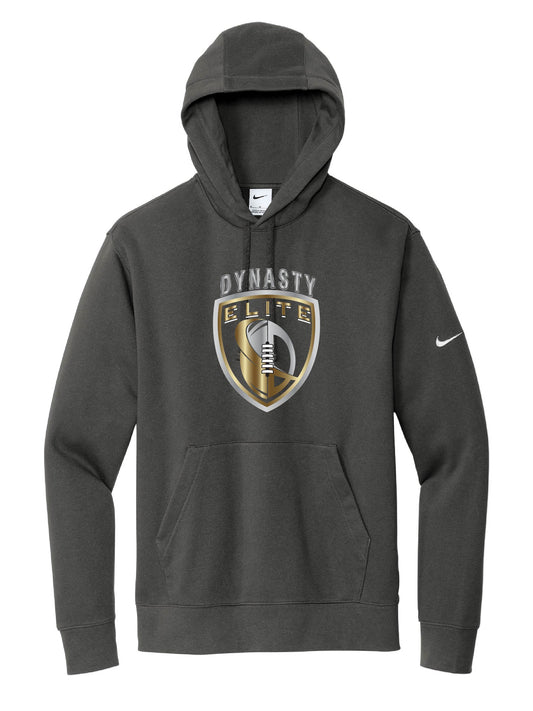 DE104. Nike Club Fleece Sleeve Swoosh Pullover