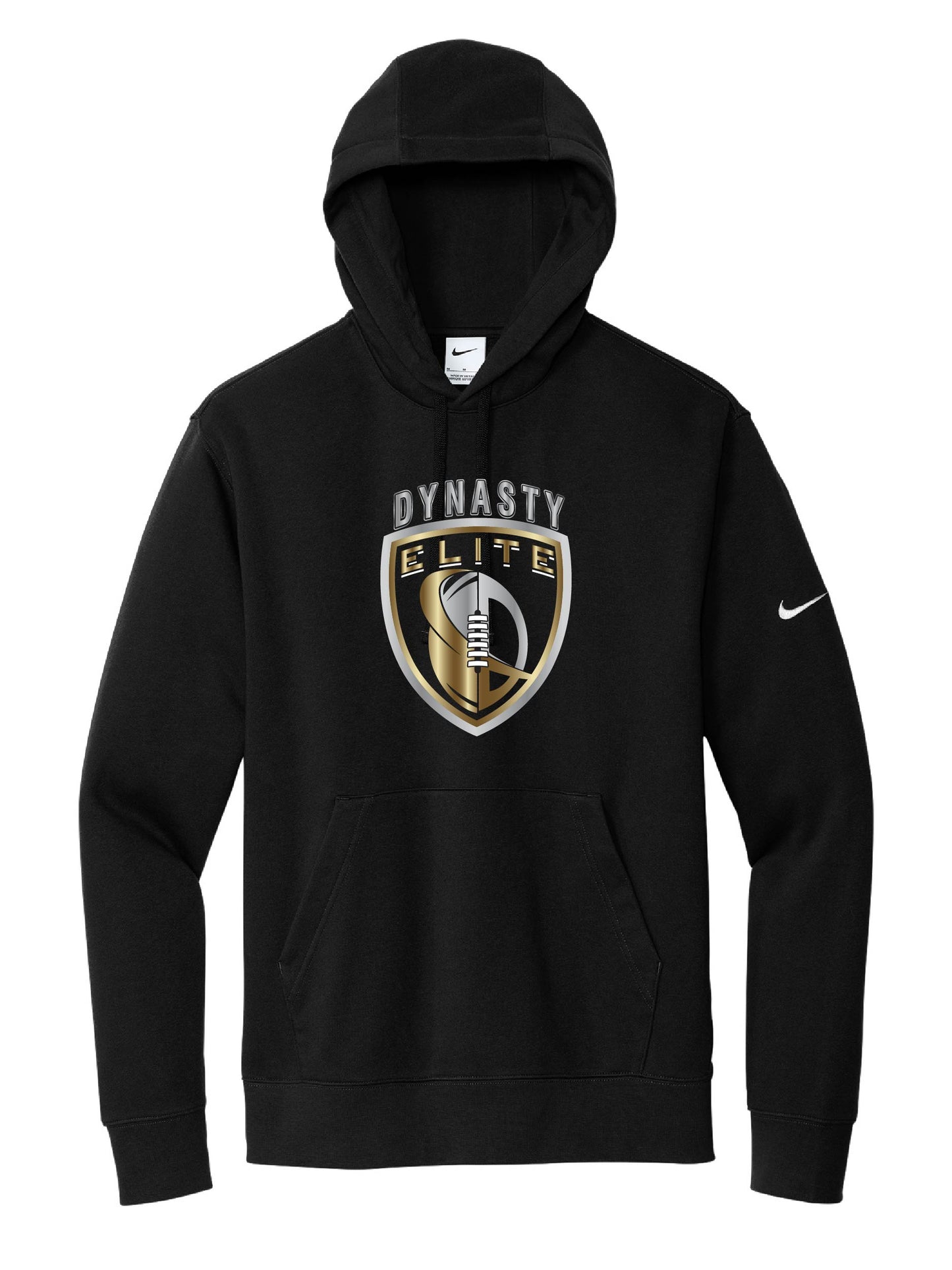 DE104. Nike Club Fleece Sleeve Swoosh Pullover