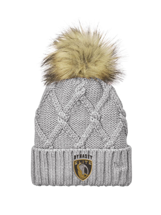 DE411. New Era® Faux Fur Pom Beanie