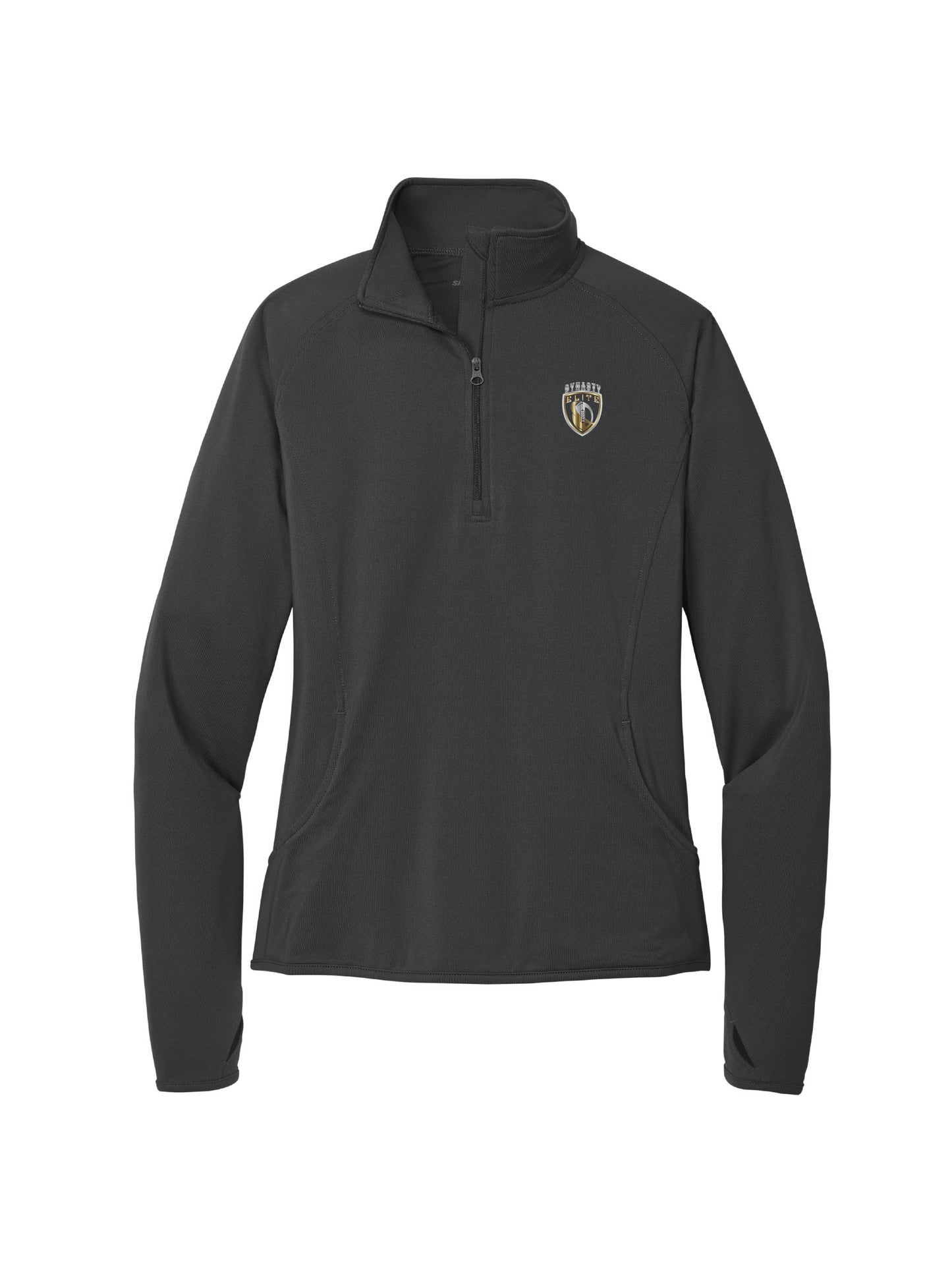 DE103. Sport-Tek® Ladies Sport-Wick® Stretch 1/4-Zip Pullover