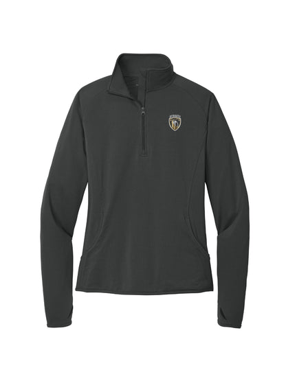 DE103. Sport-Tek® Ladies Sport-Wick® Stretch 1/4-Zip Pullover
