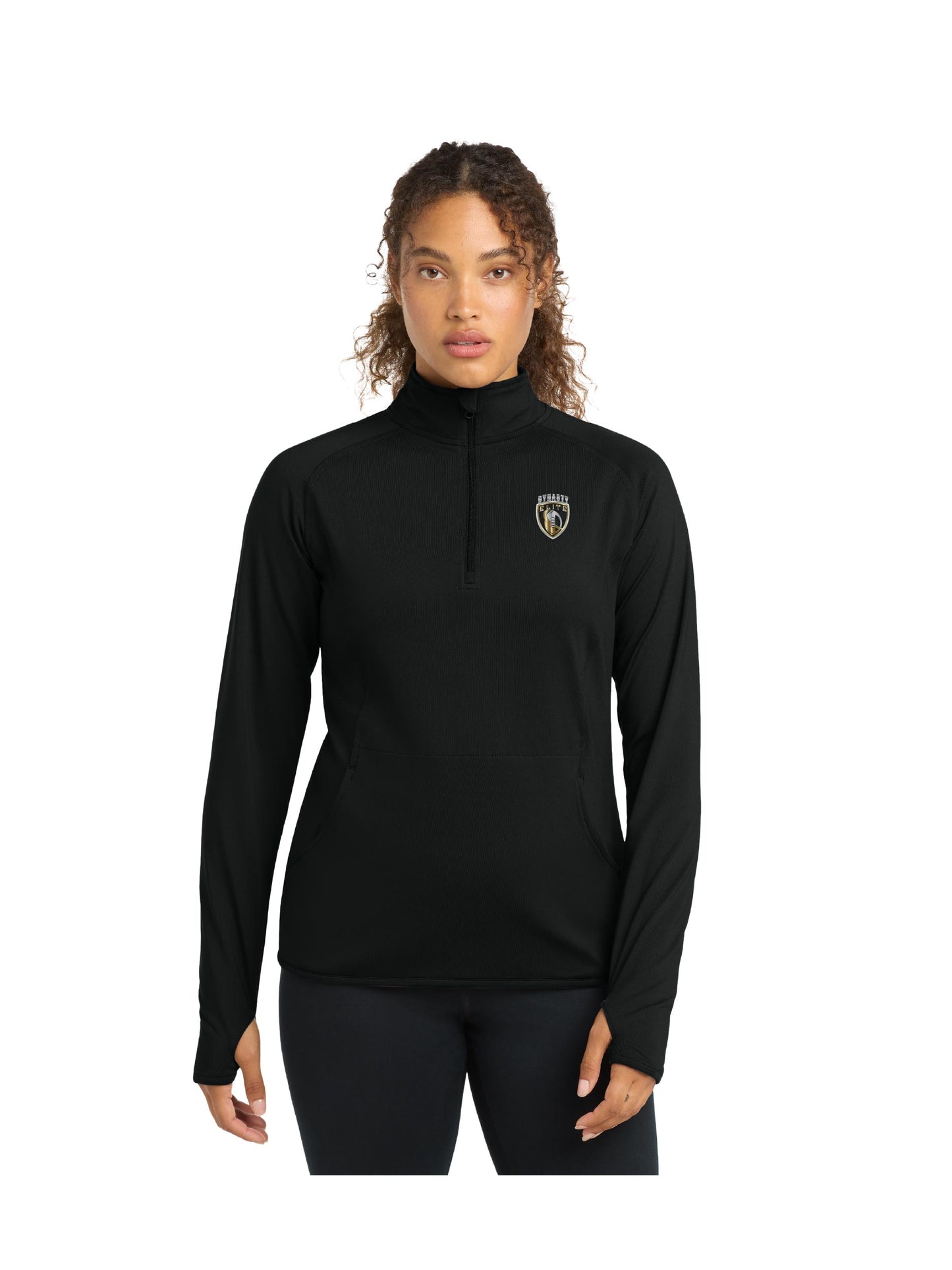 DE103. Sport-Tek® Ladies Sport-Wick® Stretch 1/4-Zip Pullover