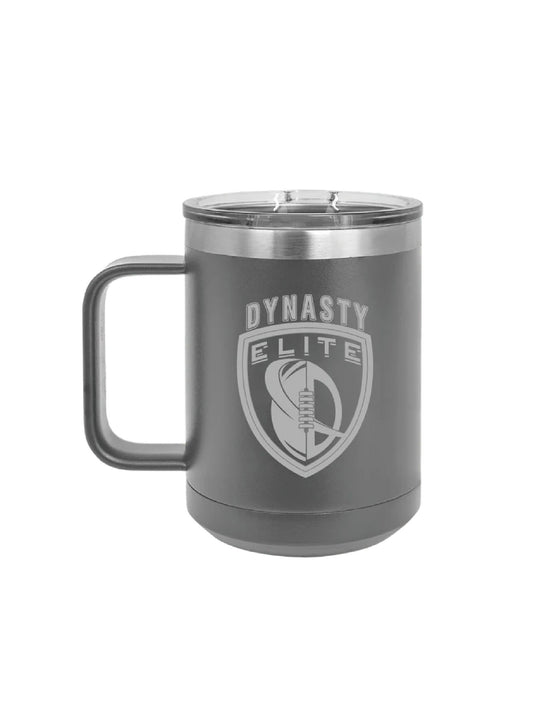 DE407. Polar Camel 15 oz. Vacuum Insulated Mug with Slider Lid