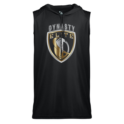 DE204. Badger - B-Core Sleeveless Hooded T-Shirt