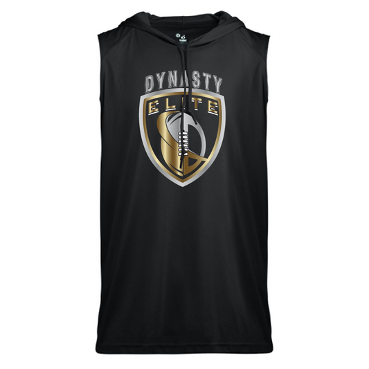 DE204. Badger - B-Core Sleeveless Hooded T-Shirt