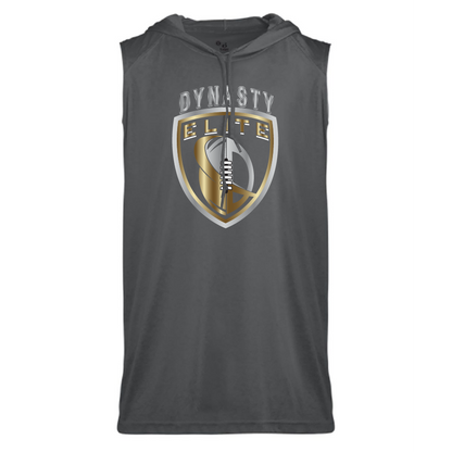 DE204. Badger - B-Core Sleeveless Hooded T-Shirt