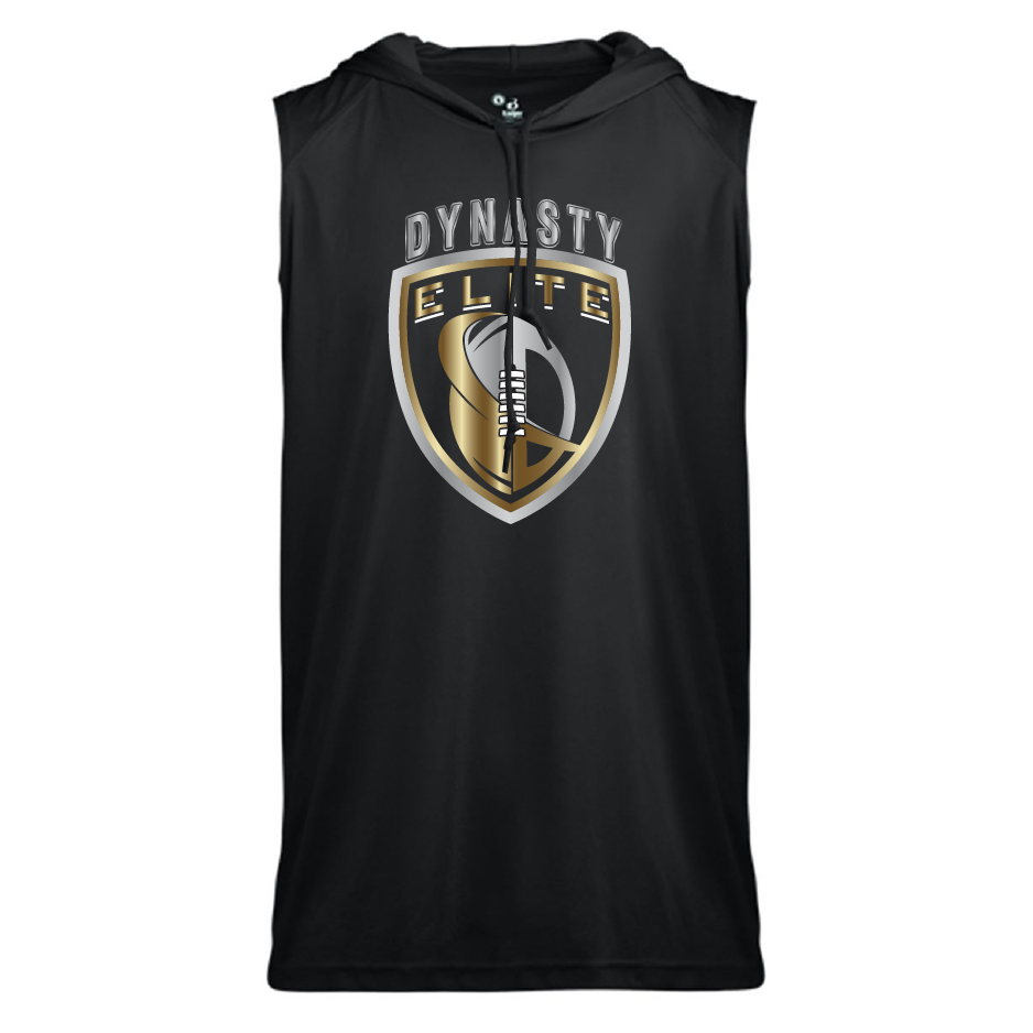 DE304. Badger - Youth B-Core Sleeveless Hooded T-Shirt