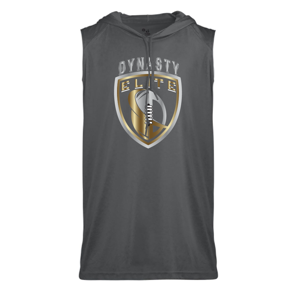 DE304. Badger - Youth B-Core Sleeveless Hooded T-Shirt