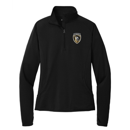 DE103. Sport-Tek® Ladies Sport-Wick® Stretch 1/4-Zip Pullover