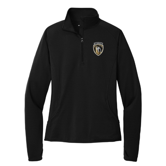 DE103. Sport-Tek® Ladies Sport-Wick® Stretch 1/4-Zip Pullover