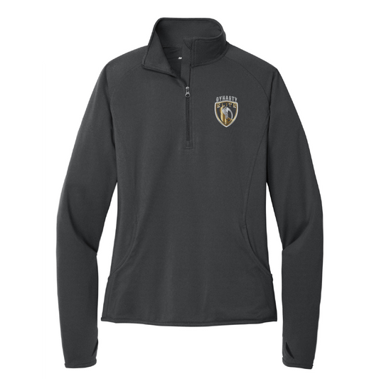 DE103. Sport-Tek® Ladies Sport-Wick® Stretch 1/4-Zip Pullover