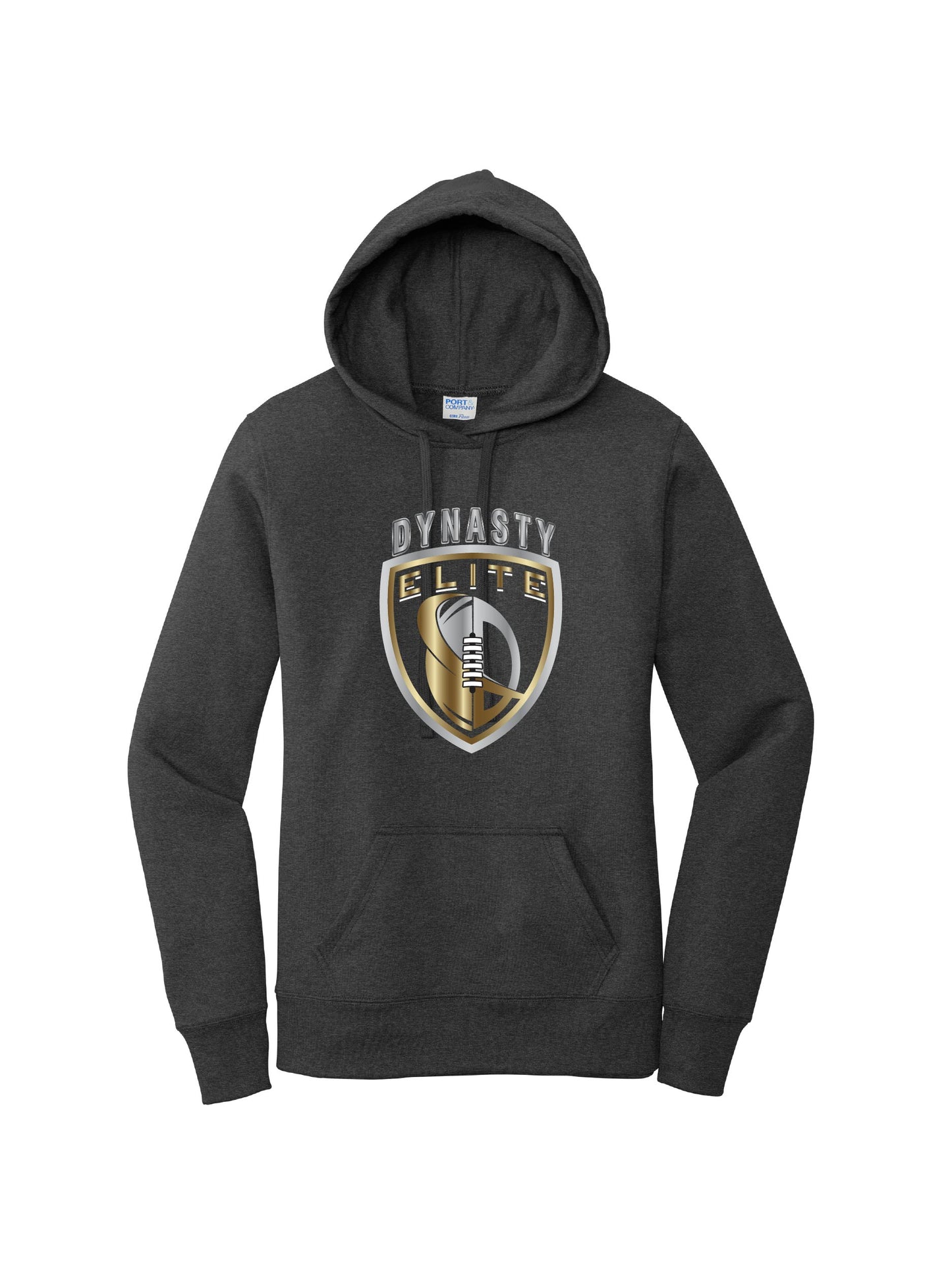 DE102. Port & Company ® Ladies Core Fleece Pullover Hooded Sweatshirt