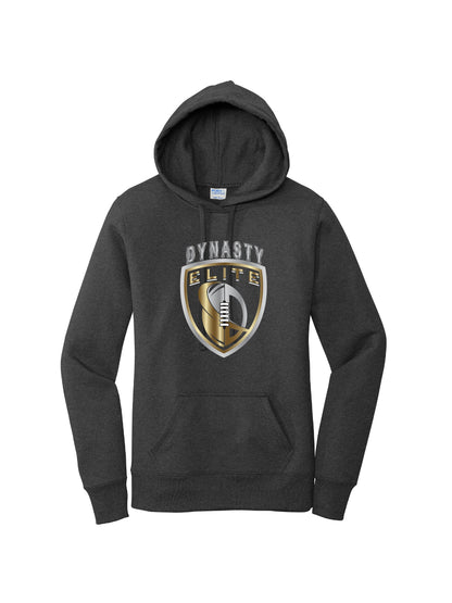 DE102. Port & Company ® Ladies Core Fleece Pullover Hooded Sweatshirt