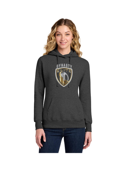 DE102. Port & Company ® Ladies Core Fleece Pullover Hooded Sweatshirt