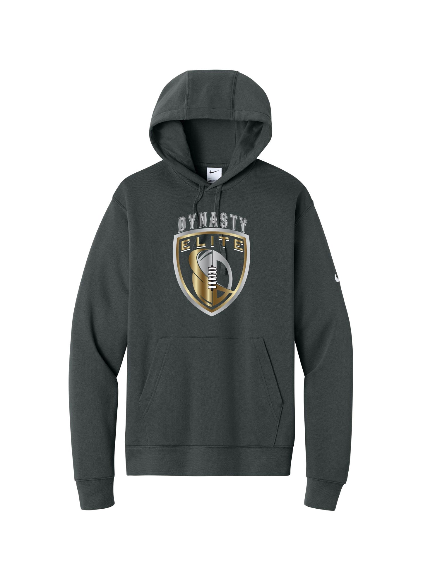 DE104. Nike Club Fleece Sleeve Swoosh Pullover
