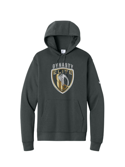 DE104. Nike Club Fleece Sleeve Swoosh Pullover