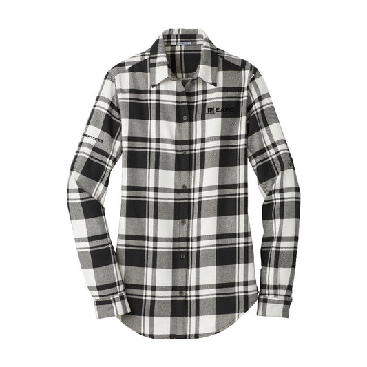 EAPC136. Port Authority® Ladies Plaid Flannel Tunic