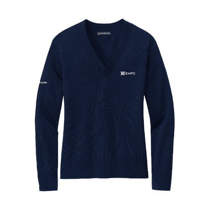 EAPC138. Brooks Brothers® Women’s Cotton Stretch V-Neck Sweater