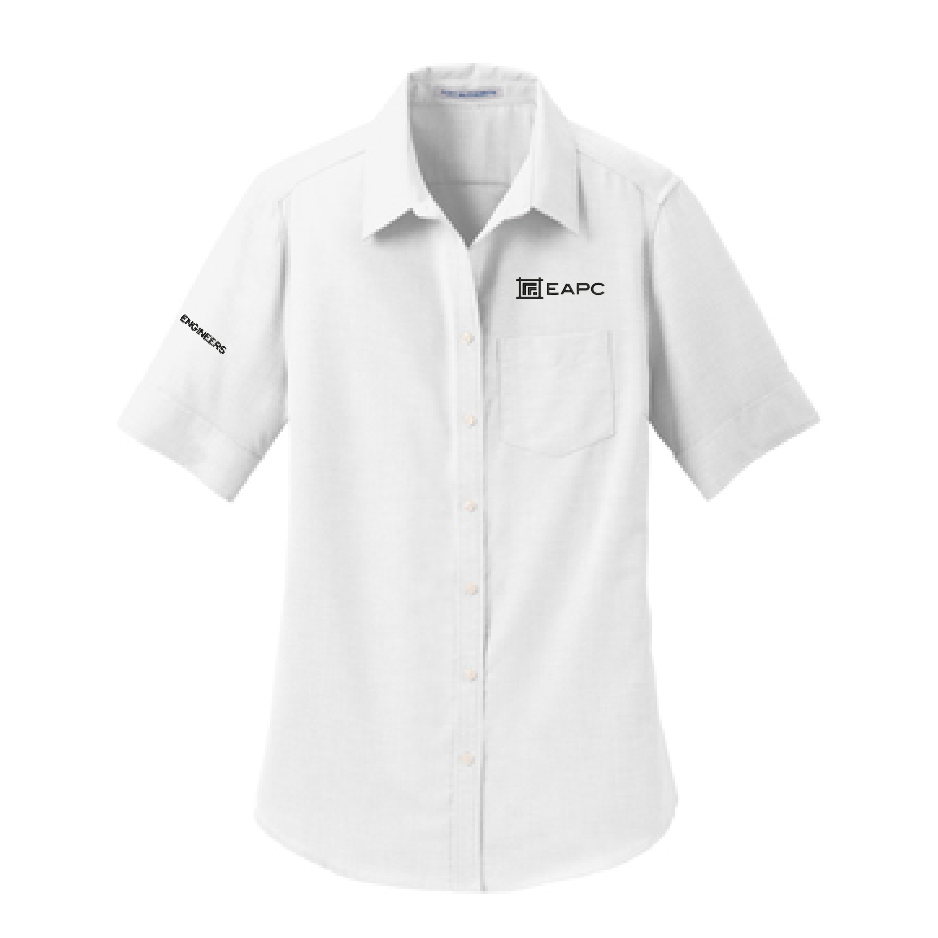 EAPC131. Port Authority® Ladies Short Sleeve SuperPro™ Oxford Shirt