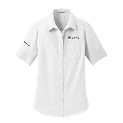 EAPC131. Port Authority® Ladies Short Sleeve SuperPro™ Oxford Shirt