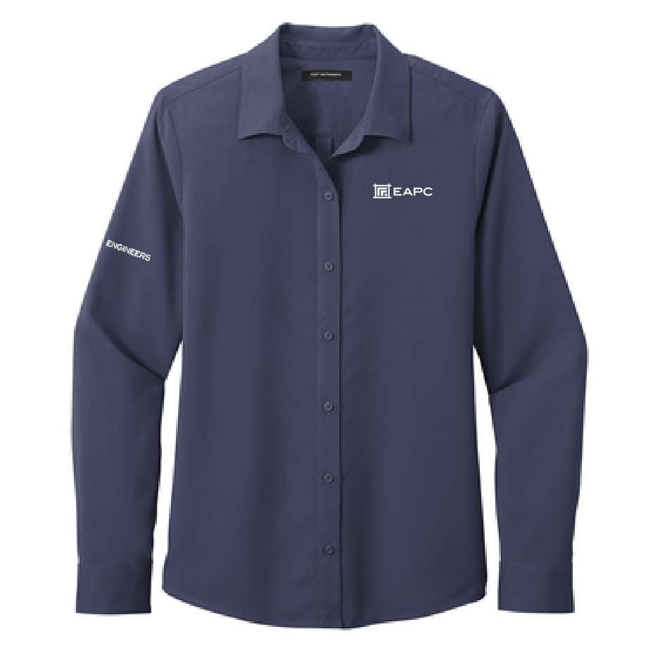 EAPC132. Port Authority ® Ladies Long Sleeve Performance Staff Shirt